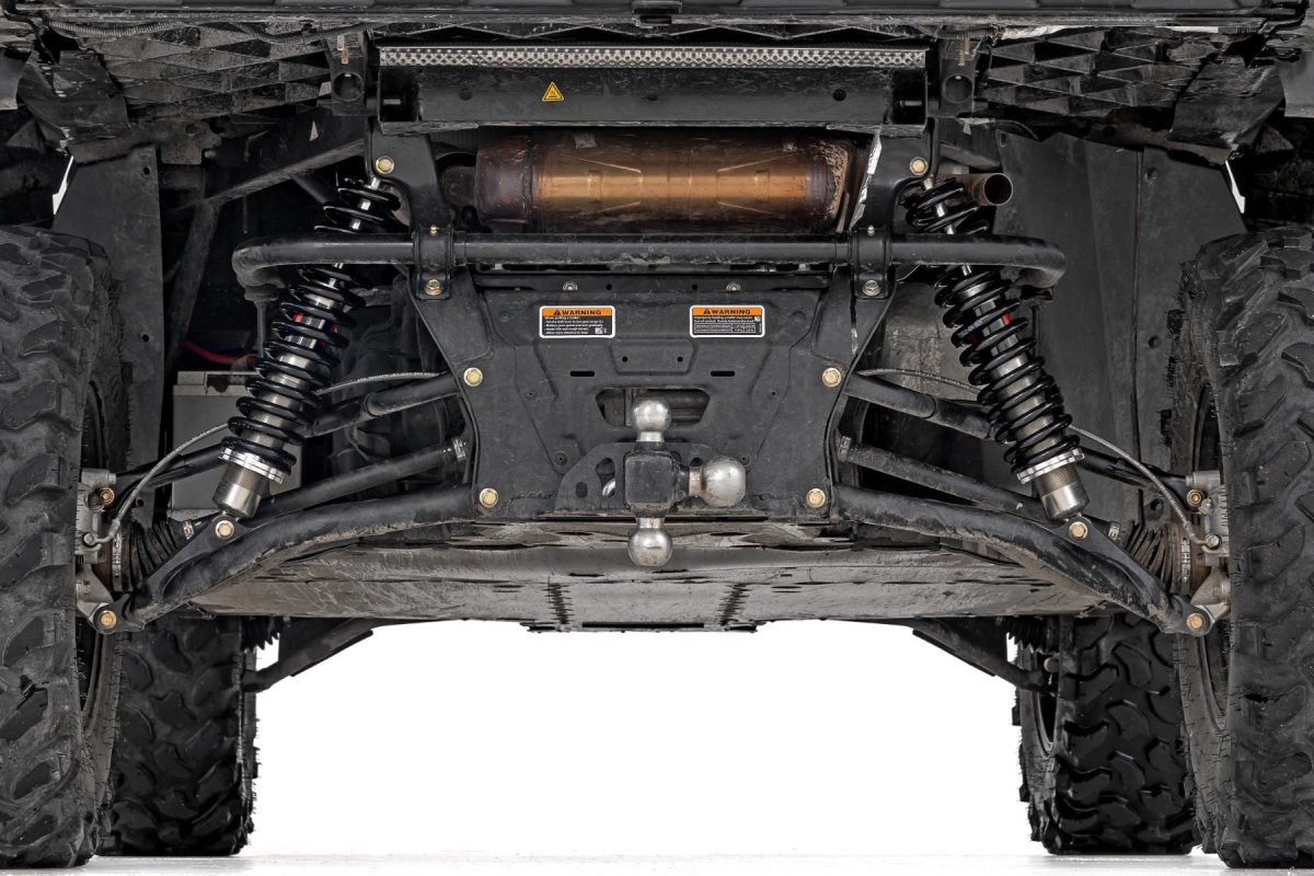 Can-Am Defender MAX HD10 Lone Star CAB Suspension Lift Kit - Rough Country - Adjustable - '23-'24